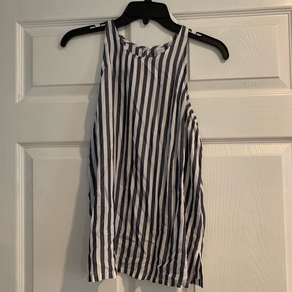 Old Navy blue & white Tank
